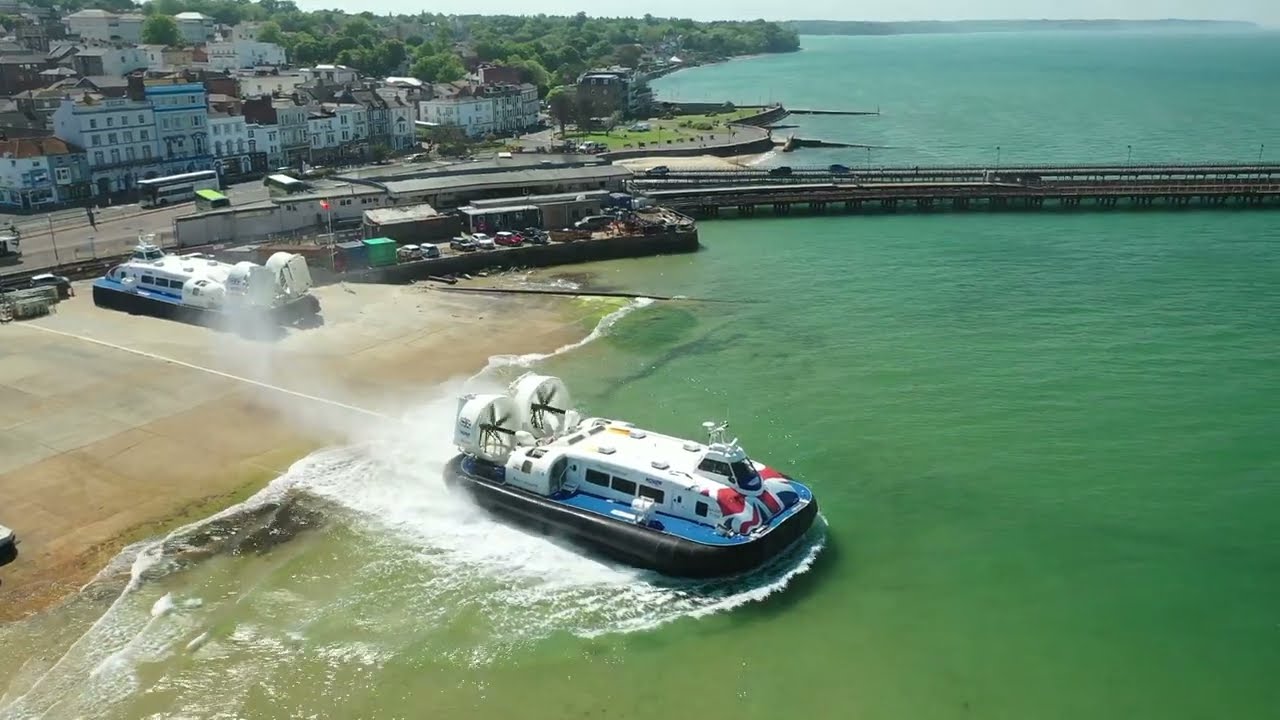 Isle of Wight Marinas & Harbours by drone