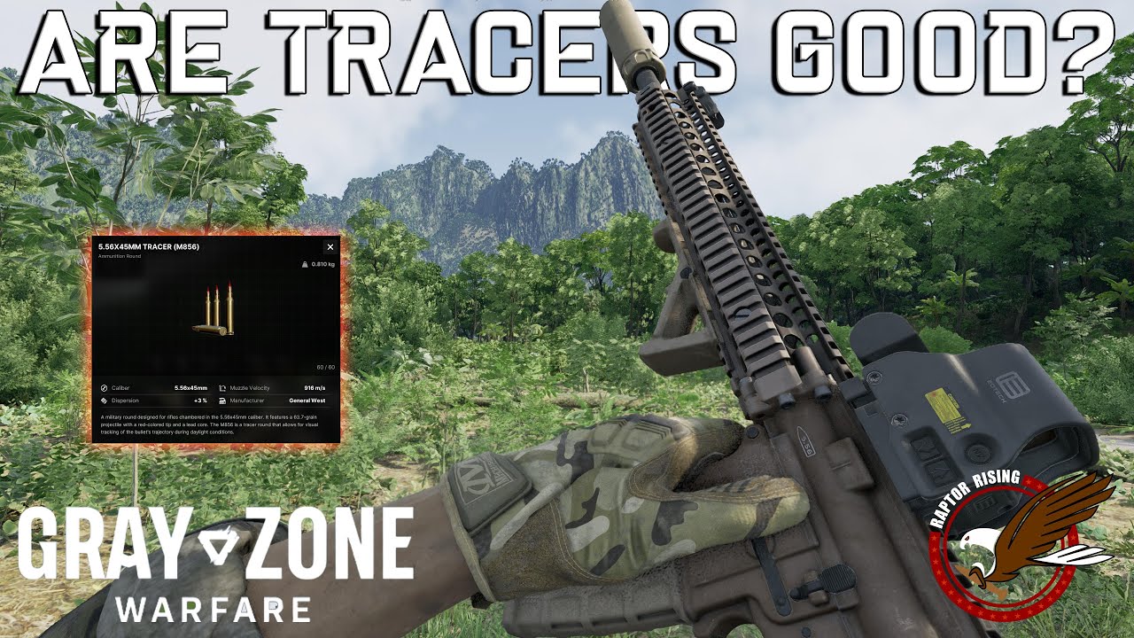 You've been SLEEPING on this ammo in #grayzonewarfare | Tracers and Dispersion