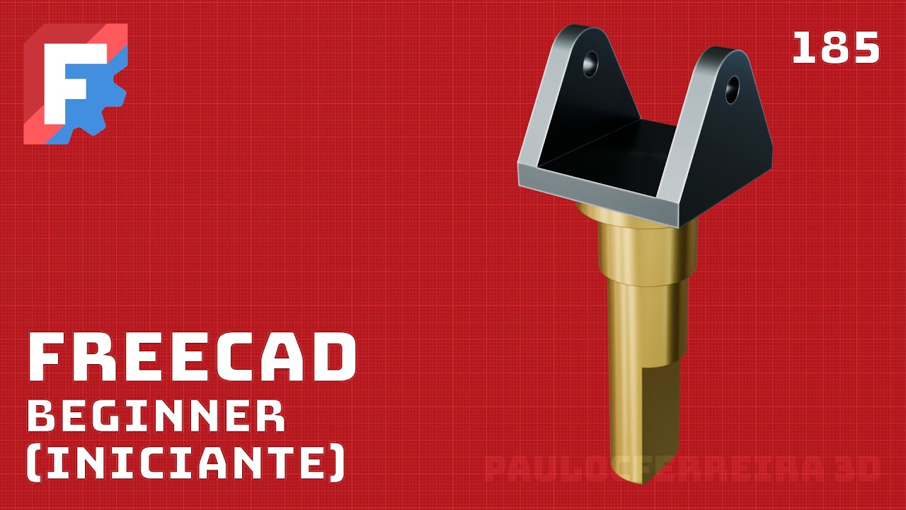 FreeCAD para Iniciantes - 185