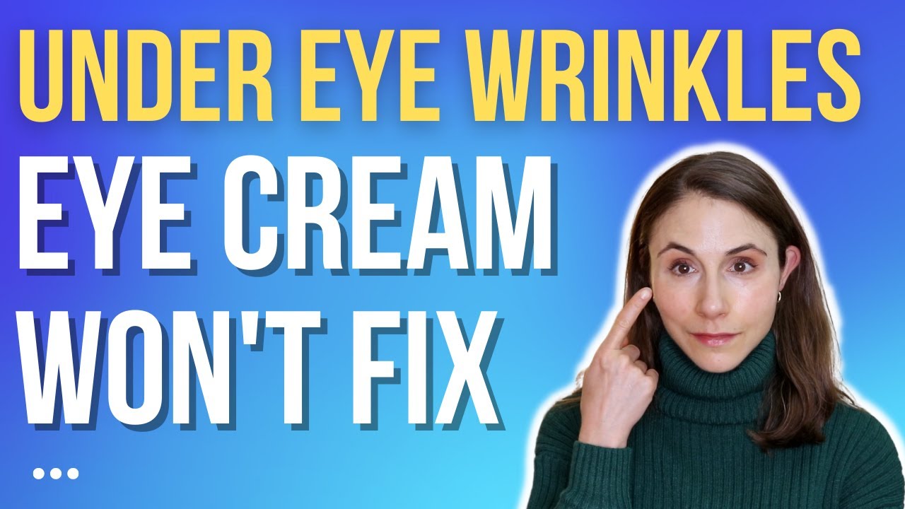 UNDER EYE WRINKLES THAT EYE CREAMS WON'T FIX 🤔 @Dr Dray