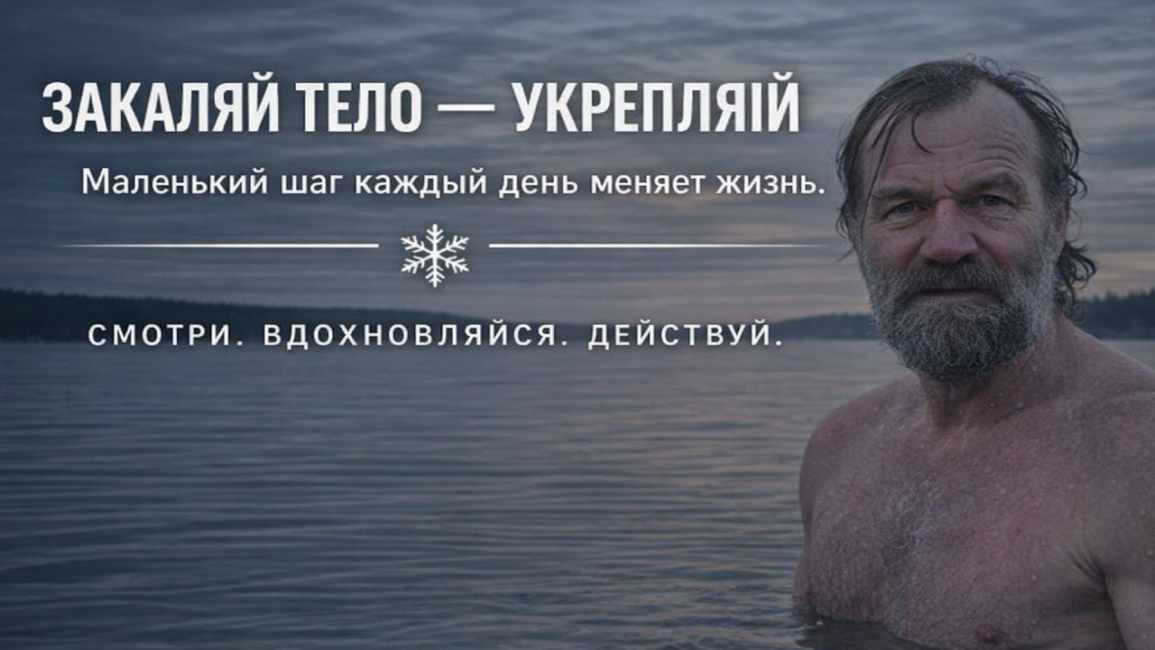 Закаливание по методу Вима Хофа