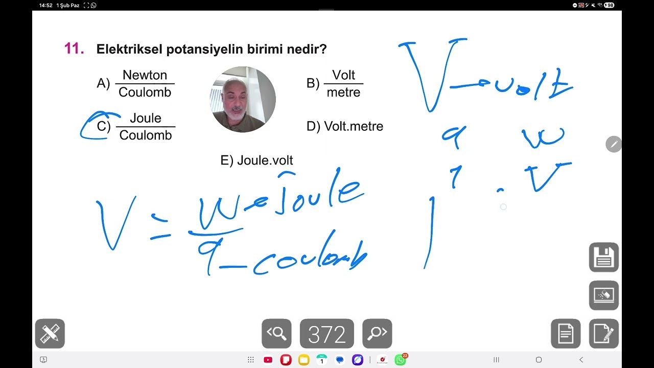 Birim Sorusu 11 !!! Birimleri öğreniyoruz 