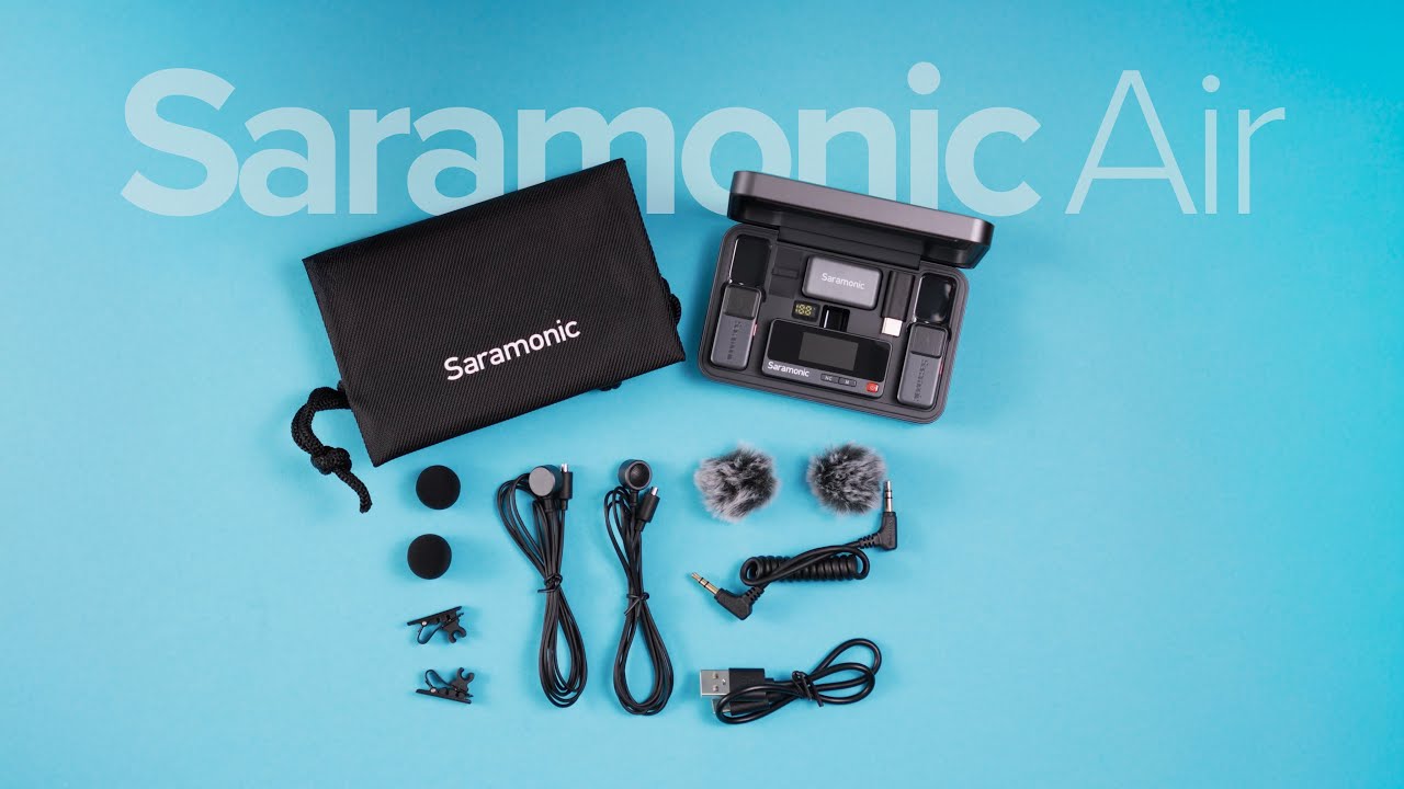 YouTube, Reels, Podcast – Hepsi Tek Mikrofonla! | Saramonic Air