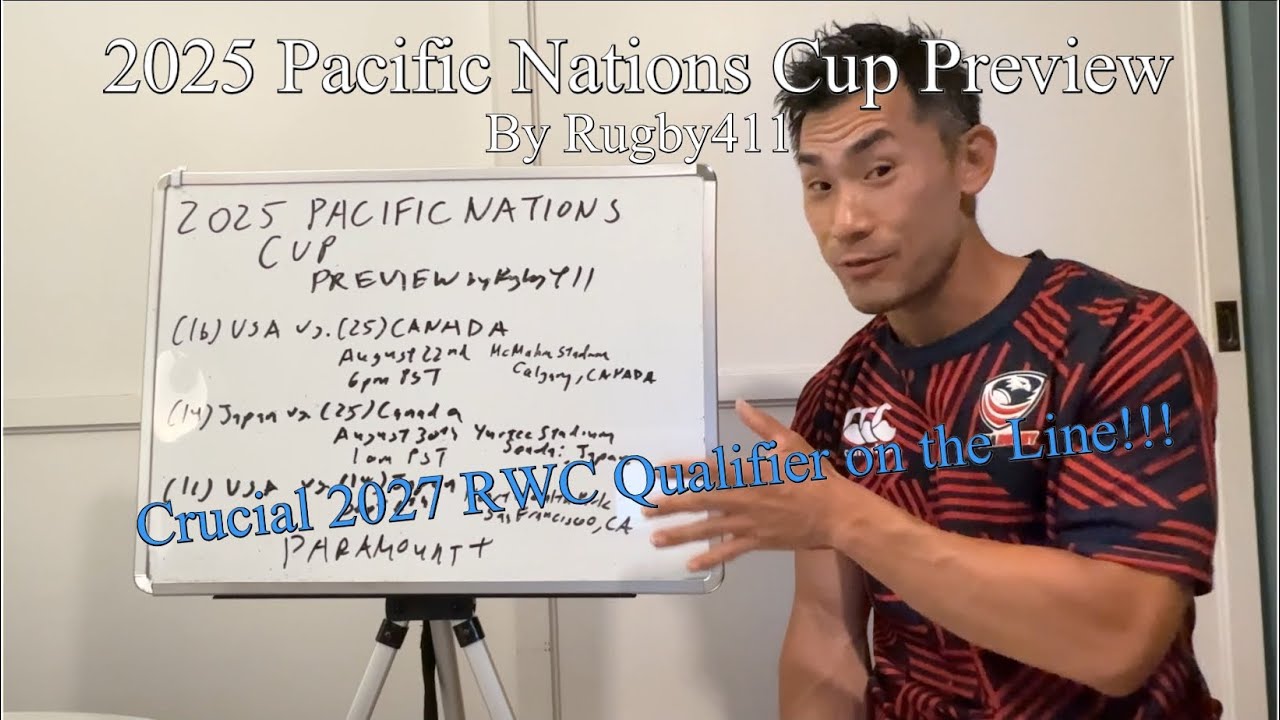 2025 Pacific Nations Cup Preview by Rugby411
