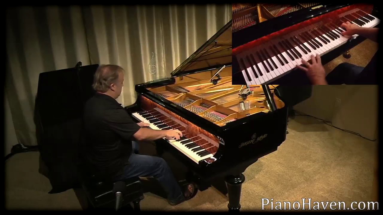 Joe Bongiorno performs Walk with Me - Piano Haven Studio - Shigeru Kawai
