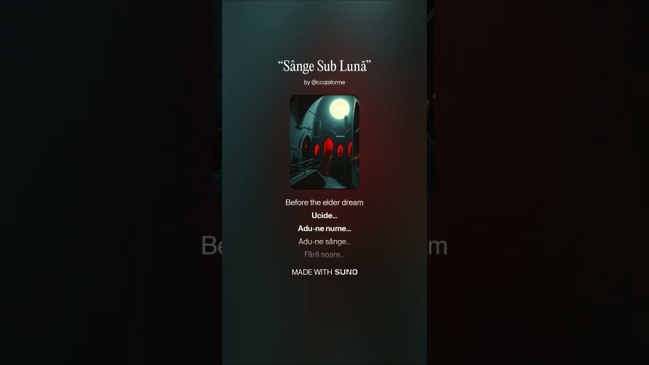 Sange Sub Luna (Vampire Counts Theme)