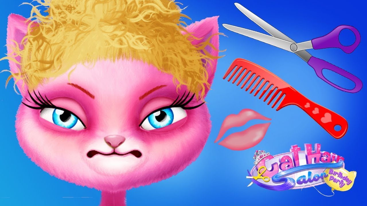 Fun Kitten Care Games - Cat Hair Salon Animal Makeover Birthday Party Dress Up Kids Apps