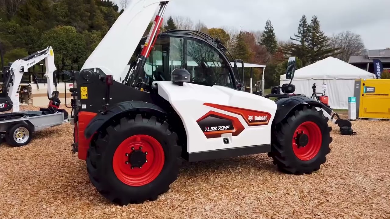 Bobcat TL38.70HF Telehandler!