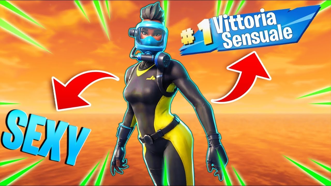 FORTNITE: UNA VITTORIA REALE MOLTO SEXY!!