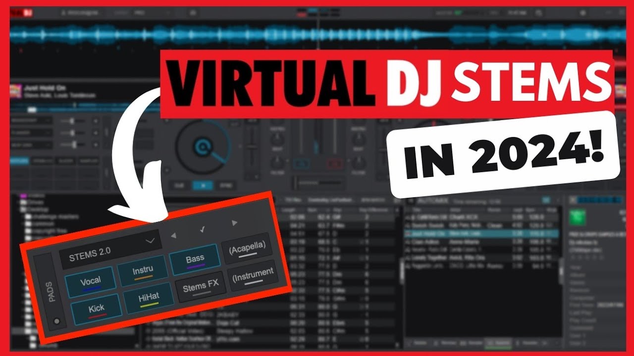 Освойте стемы Virtual DJ в 2024 году! : Используйте стемы как профессионал (руководство по виртуа...