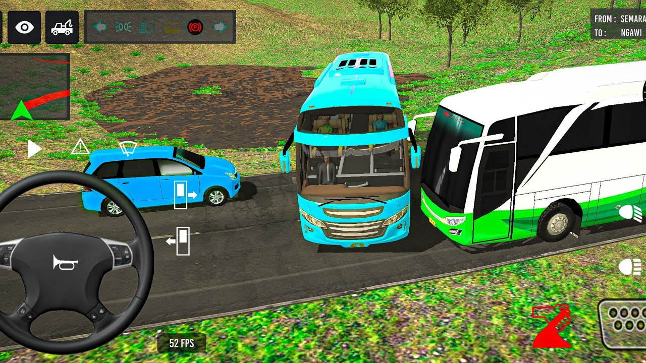 🎉Bus simulator: 3D Bus Games: Bus simulator !! New euro coach🥴😊!! New Bus Simulator indonesia #games