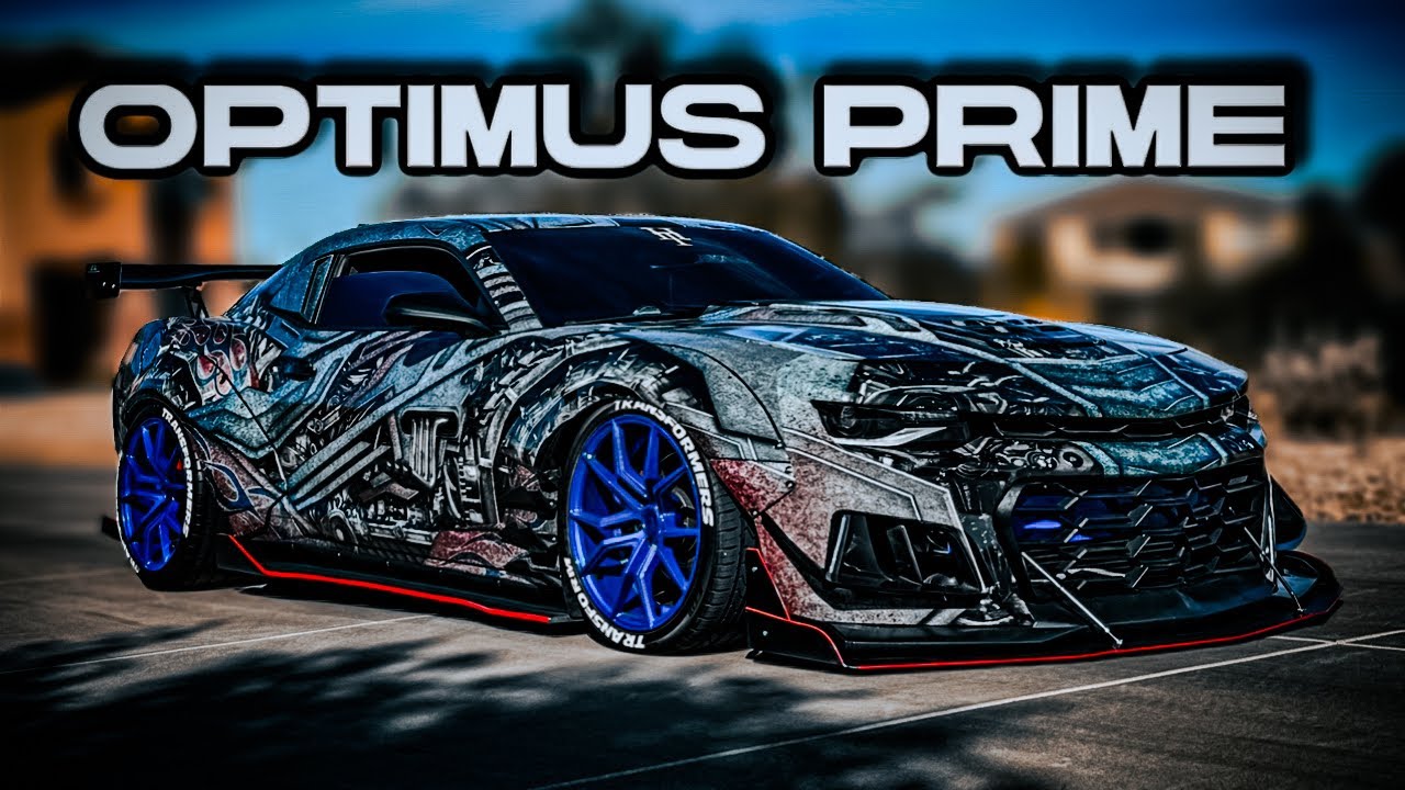 My 5th Gen CAMARO Walkaround - Optimus Prime