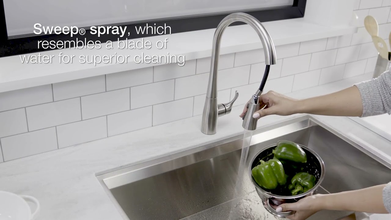Discover the KOHLER&reg; Simplice&reg; Pull-Down Kitchen Faucet
