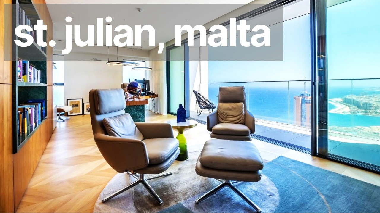 Explore An Exclusive Luxury Apartment in Malta's Trendy St. Julians