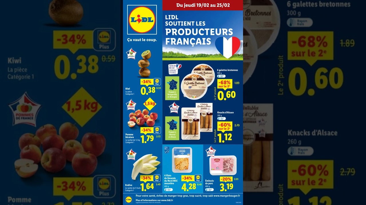LIDL Les promos de la semaine  du 19.02 au 25.02.2026