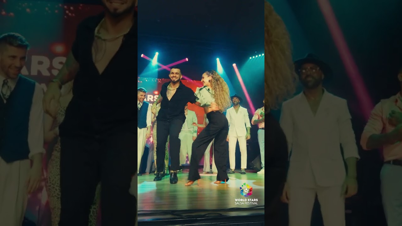 🔝WORLD STARS SALSA FESTIVAL 2024! - Ernesto & Denisse during Calle Vapor 🔴LIVE Concert