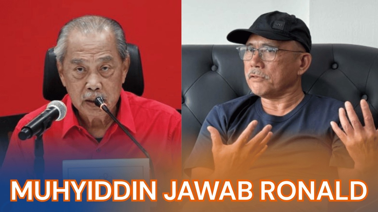 Muhyiddin: Ronald tak dipecat? Kesalahan tak setara Hamzah
