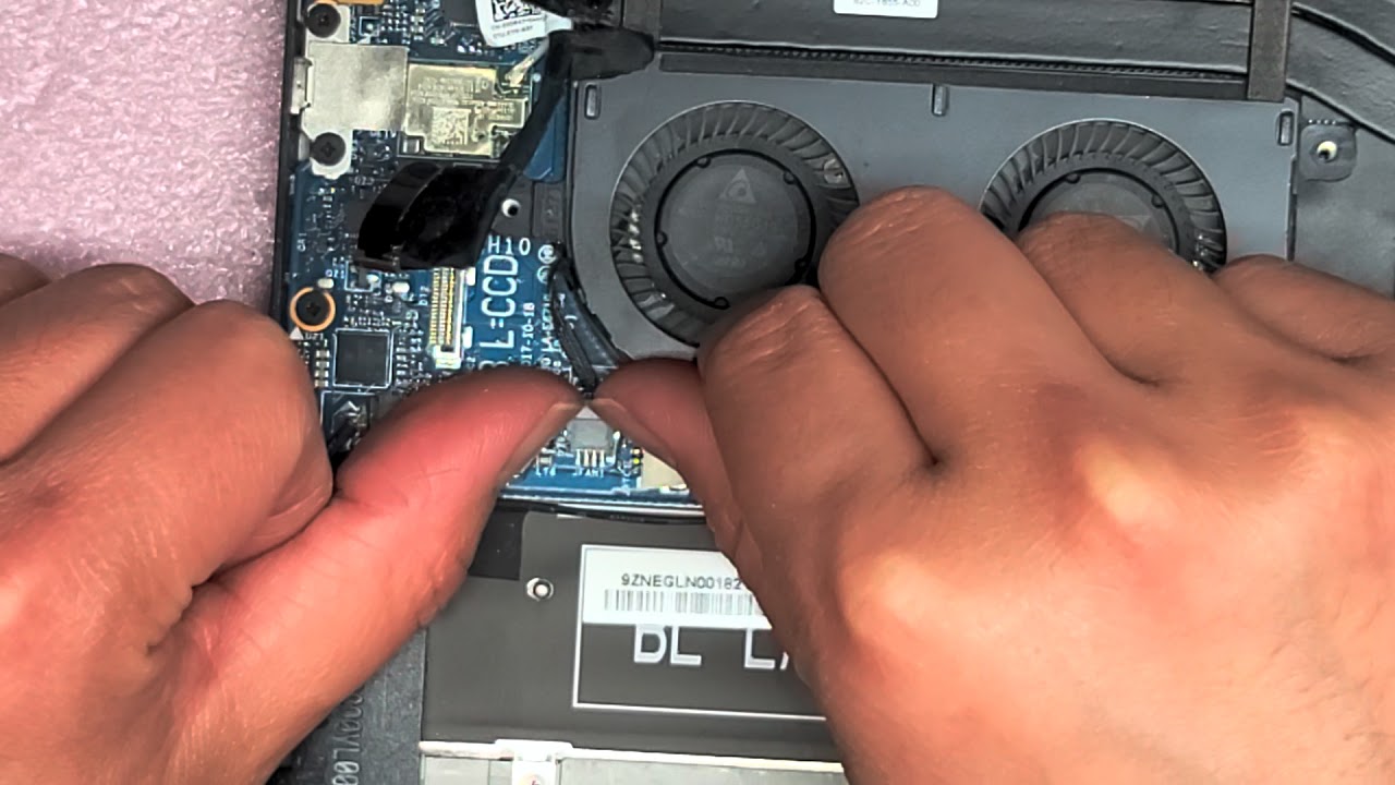 DELL XPS 13 9370 Disassembly SSD Hard Drive Upgrade Battery Fan Repair Replacement