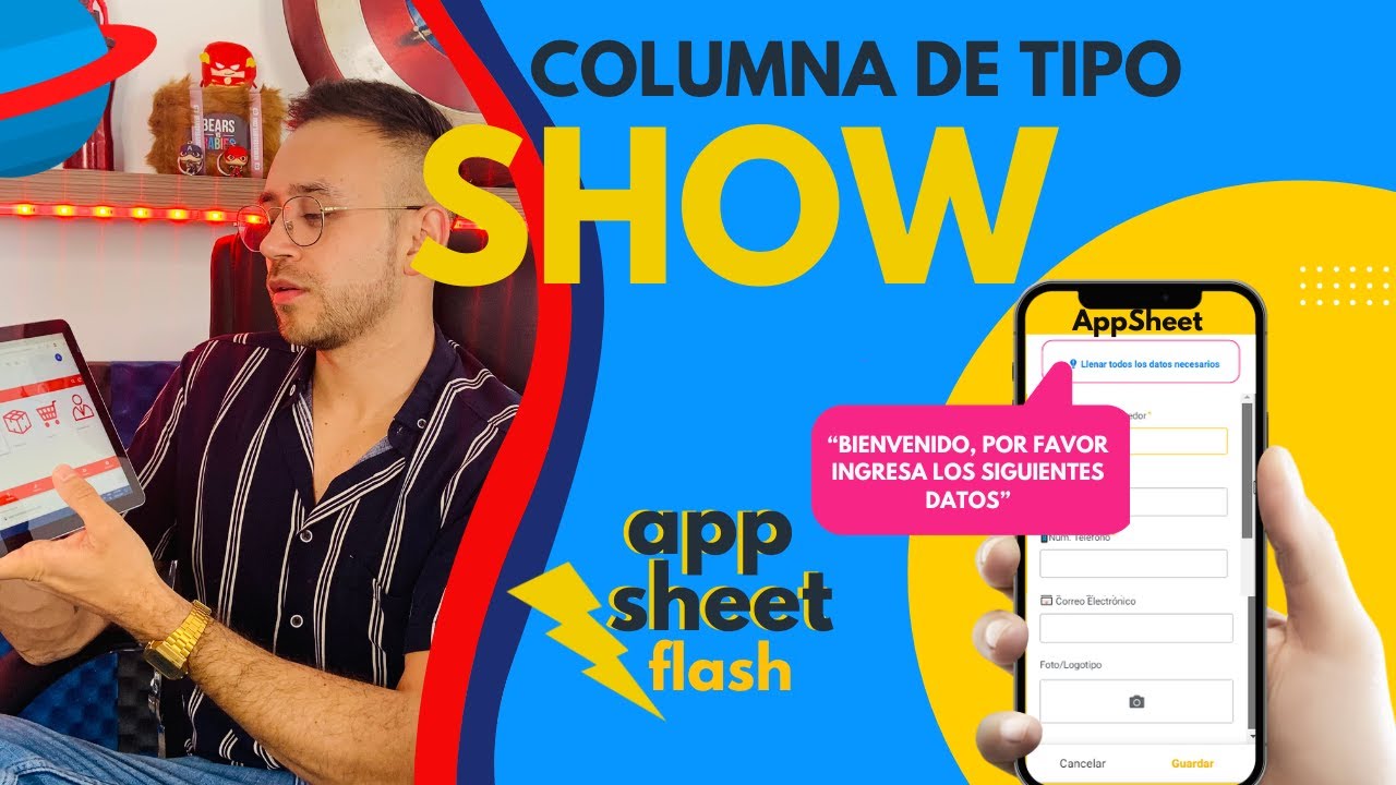 ⚡️ Columna de tipo SHOW en appsheet