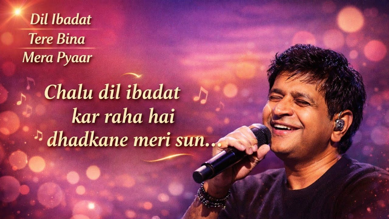 KK Romantic Hits Collection | Dil Ibadat, Tere Bina & Mera Pyaar | Soulful Hindi Love Songs”