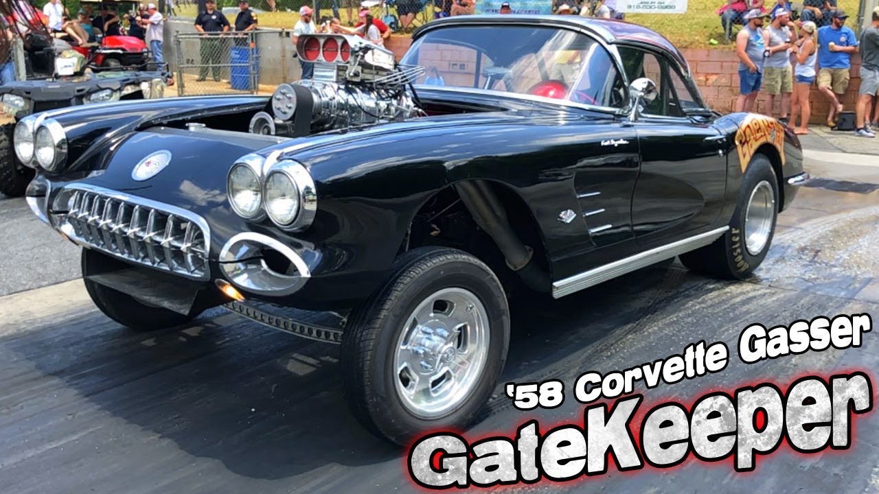 GateKeeper 1958 Corvette Blown Gasser C1 Vette Straight Axle