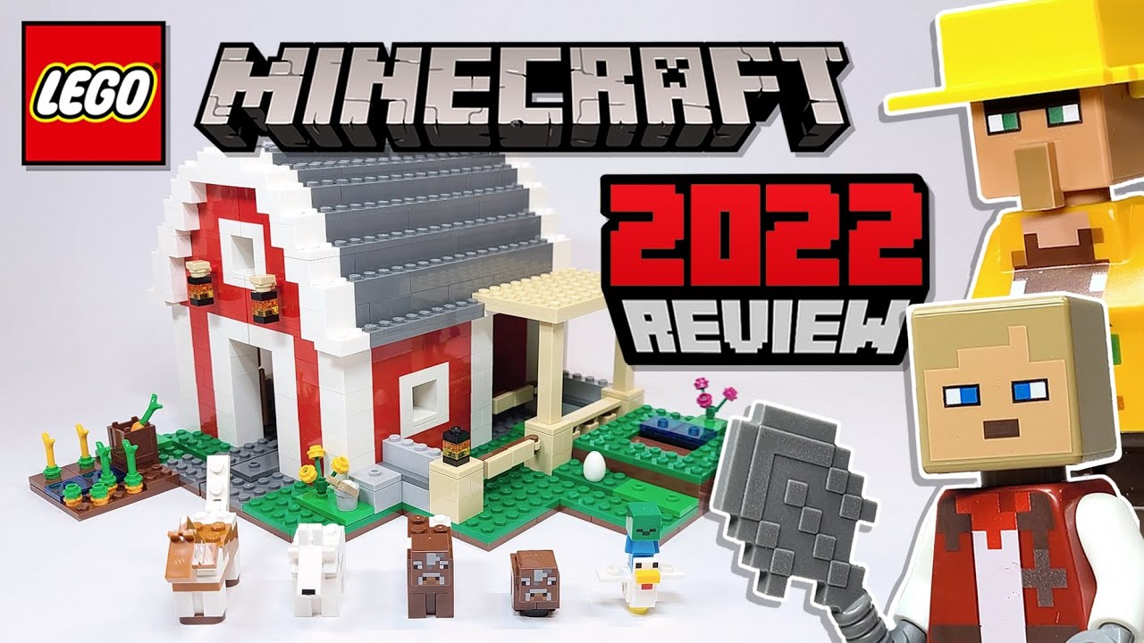 LEGO Minecraft the Red Barn (21187) - 2022 Set Review