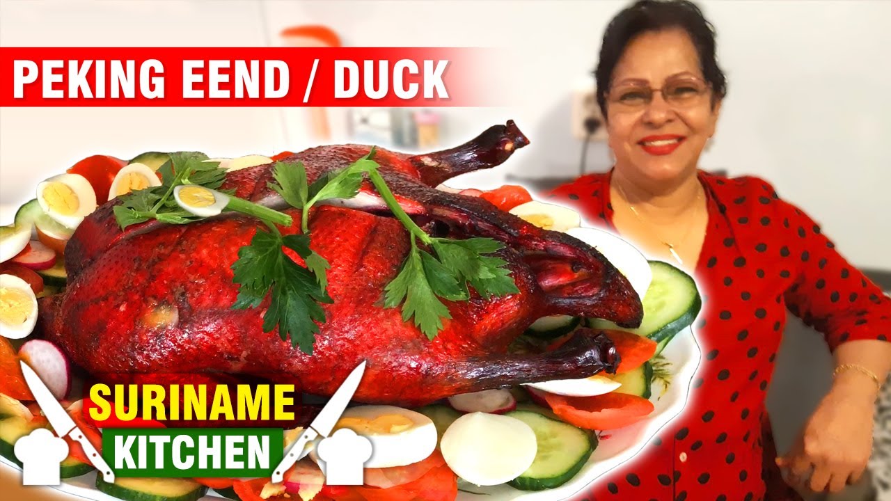 Surinaamse Peking Eend Recept