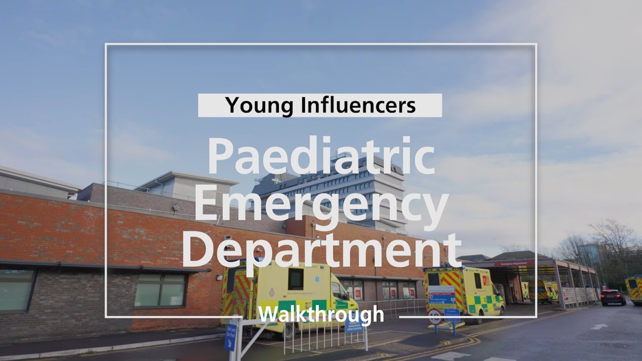 Gloucestershire Royal Hospital Paediatric Emergency Department Walkthrough by the Young Influencers