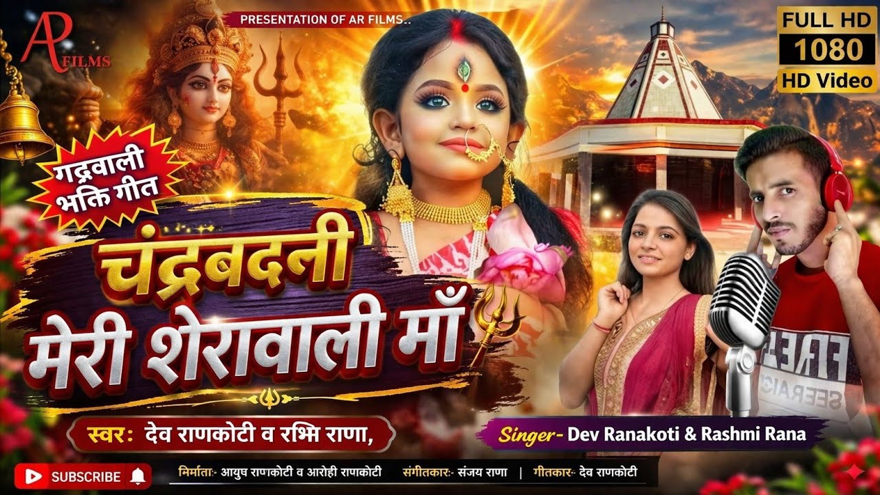 चंद्रबदनी मेरी शेरावाली माँ # भक्ति गीत | Garhwali Jagar | Dev Ranakoti & Rashmi Rana | AR Films