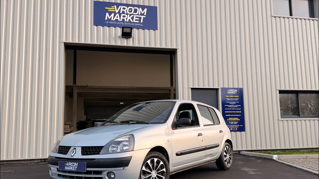 RENAULT CLIO II - 1.2i - 75 ch - Phase 2 - COURROIE DISTRIBUTION ET EMBRAYAGE NEUFS -