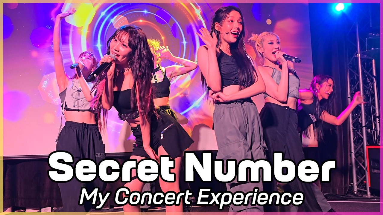 I saw SECRET NUMBER! | My Concert Experience