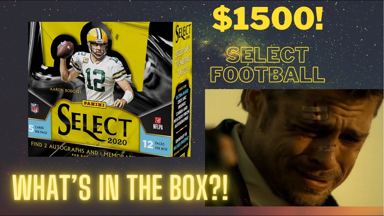 2020 Select Football Hobby Box Rip! $1500 Box! Monster QB hit!