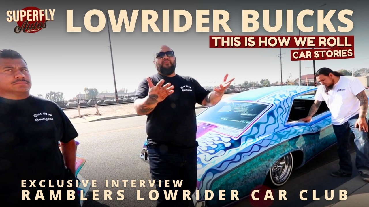 Rumblers Car Club '66 & '67 Buick Riviera Lowriders from Los Angeles