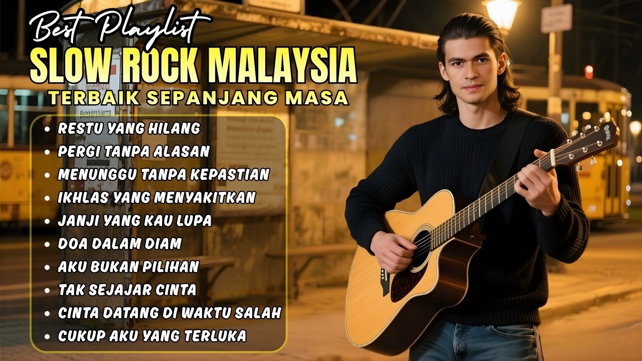 TOP 10 Lagu Slow Rock Malaysia Terbaik 2026 - Paling Enak Didengar!
