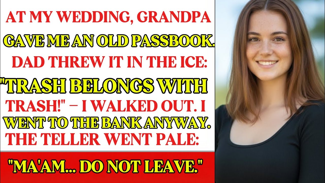«Эта сберегательная книжка — мусор» — Папа выбросил подарок дедушки, я пошла в банк, а управляющи...