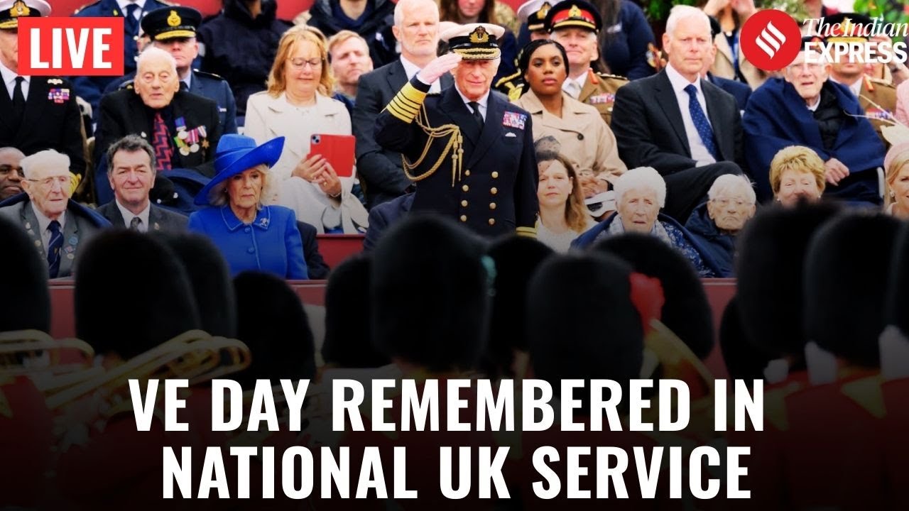 Europe Victory Day Anniversary LIVE: National Remembrance Service at Westminster Abbey | London
