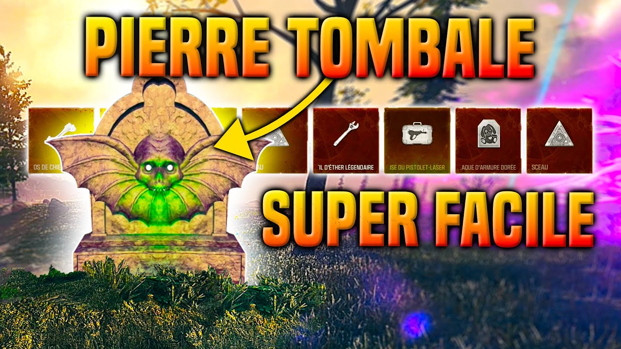 MW3 Zombie - LA PIERRRE Tombale est super FACILE à FAIRE