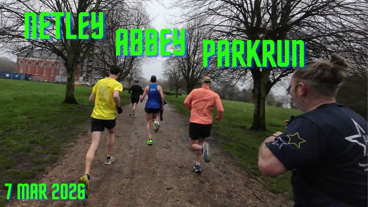 First time at Netley Abbey Parkrun - Winter couse