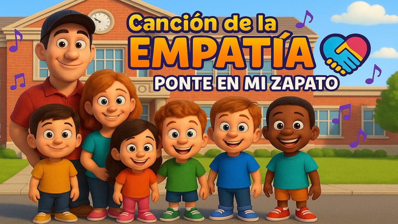 🎶 Canción de la Empatía – Ponte en mi zapato | EduRitmo 💖👟