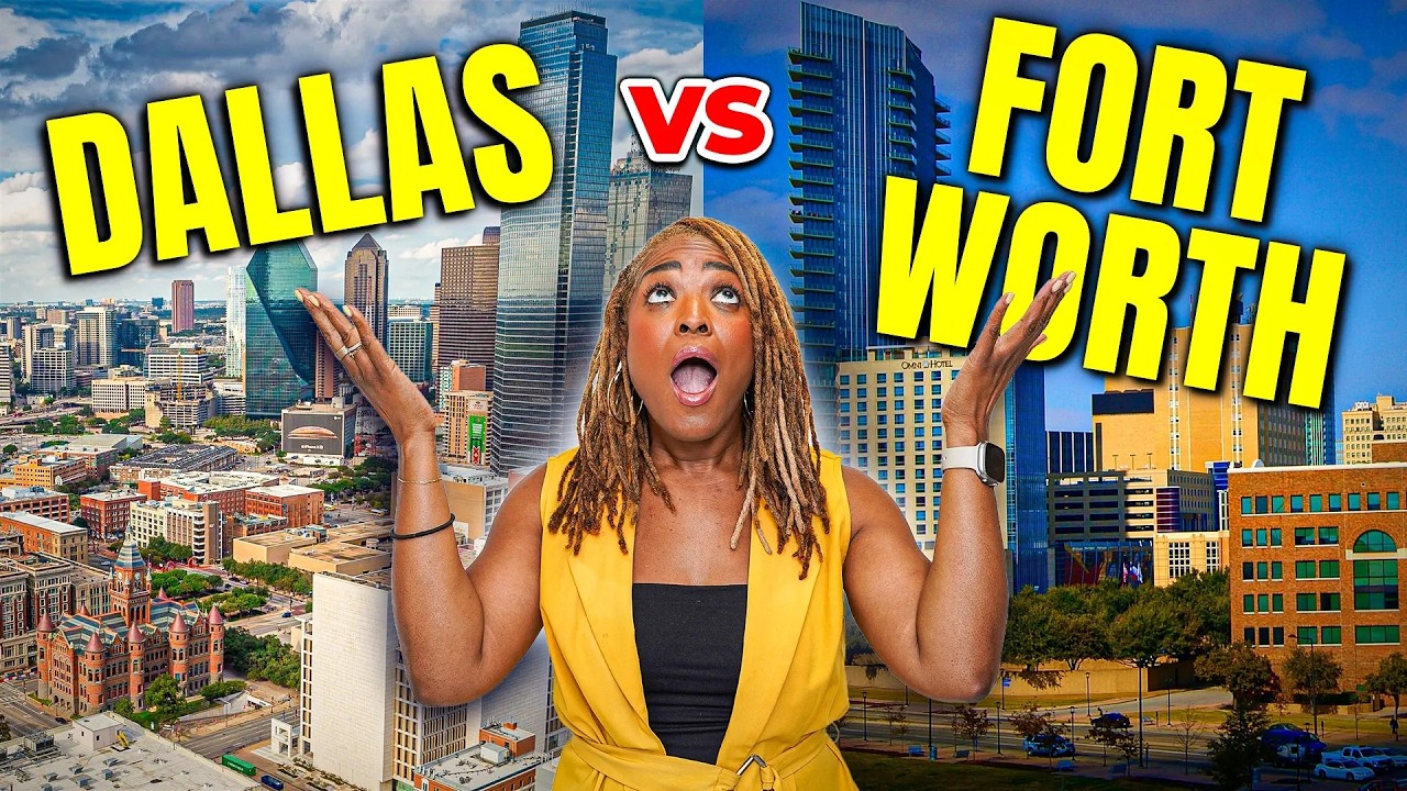 Dallas vs Fort Worth | The Best Place to Live in North Texas | Cost of Living, Jobs, and Lifestyle