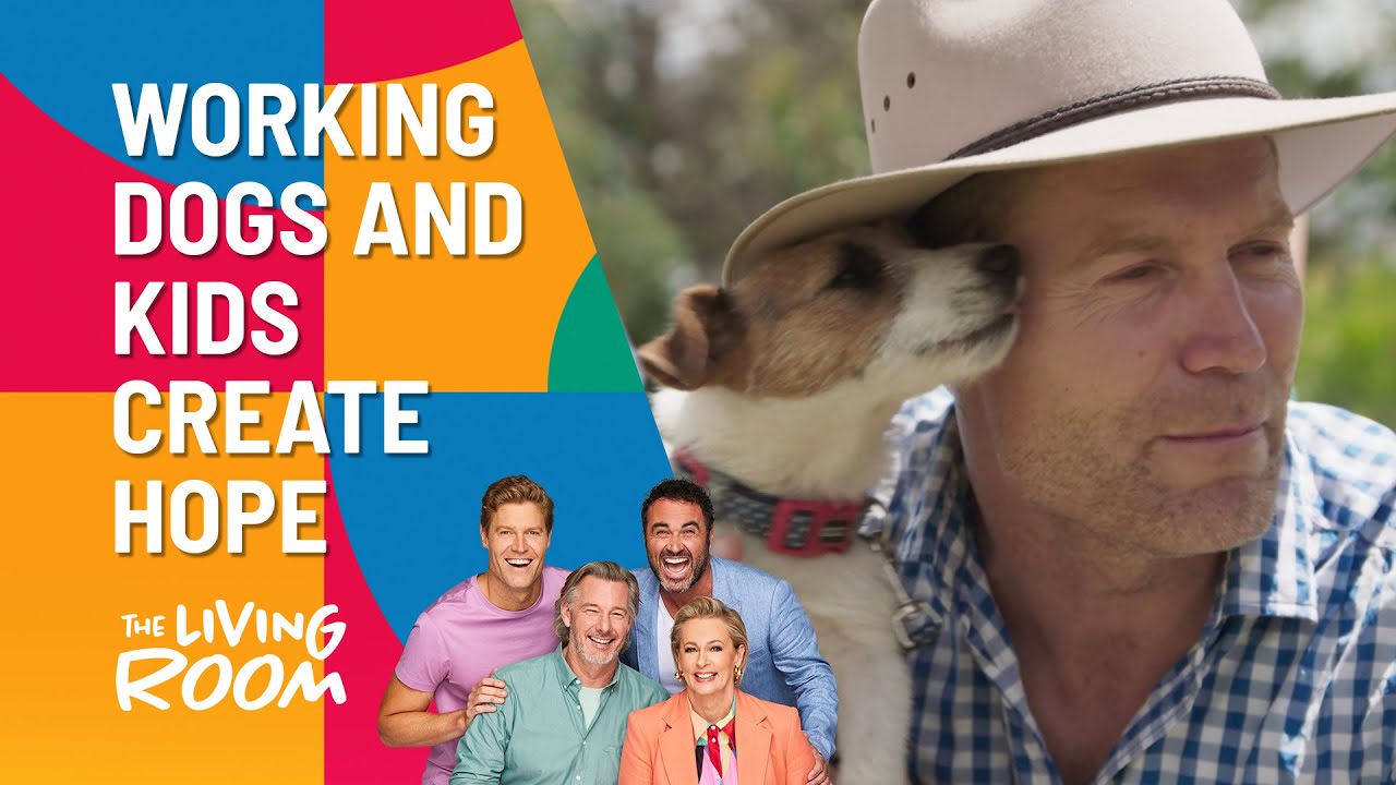 Working Dogs Helping Kids Achieve Their Hopes And Dreams | The Living Room | Channel 10