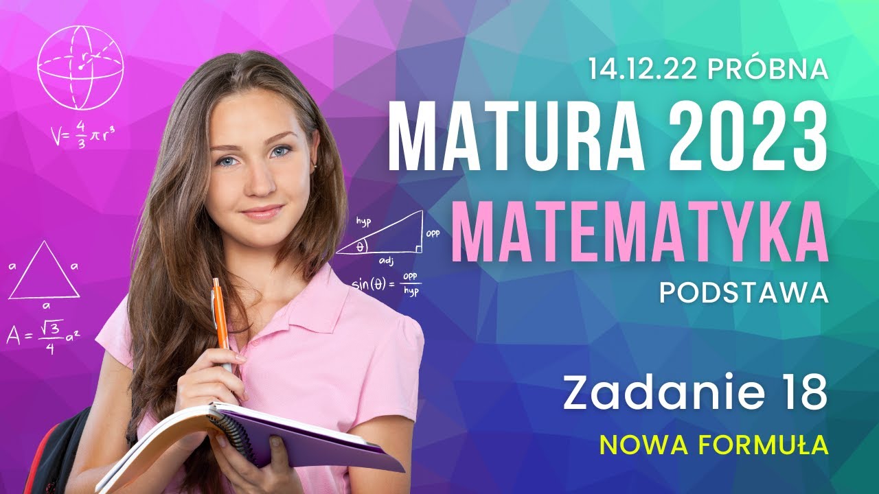 Zadanie 18 Próbna Matura Matematyka Grudzień 2022 Rozwiązanie z omówieniem Trygonometria Równanie