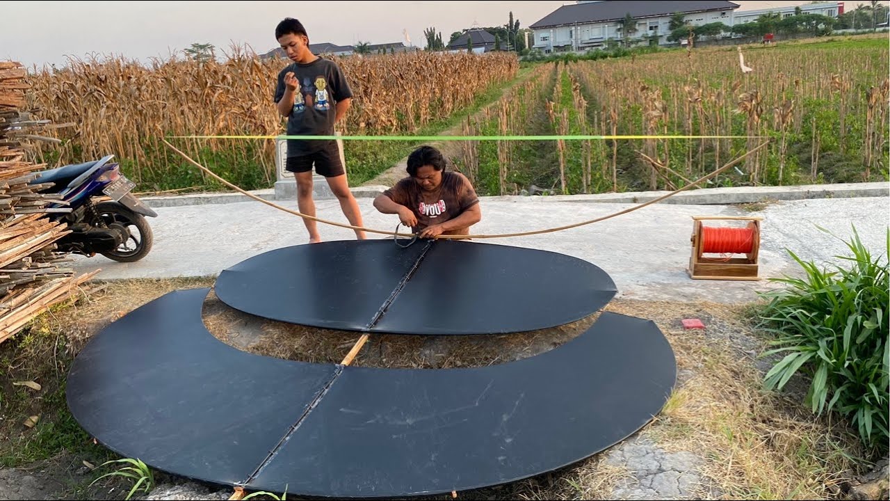 Live Layangan Mintanya Pesan 5 Meter Tapi Pak Gendon tidak Sanggup, Sanggupnya 2,8 meter Lodoyo