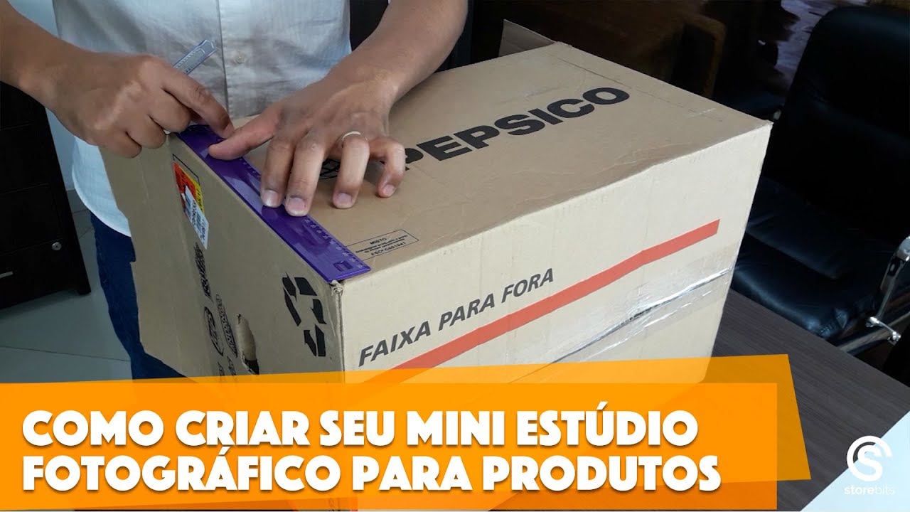 Como criar seu mini estúdio fotográfico para produtos | Aula 3