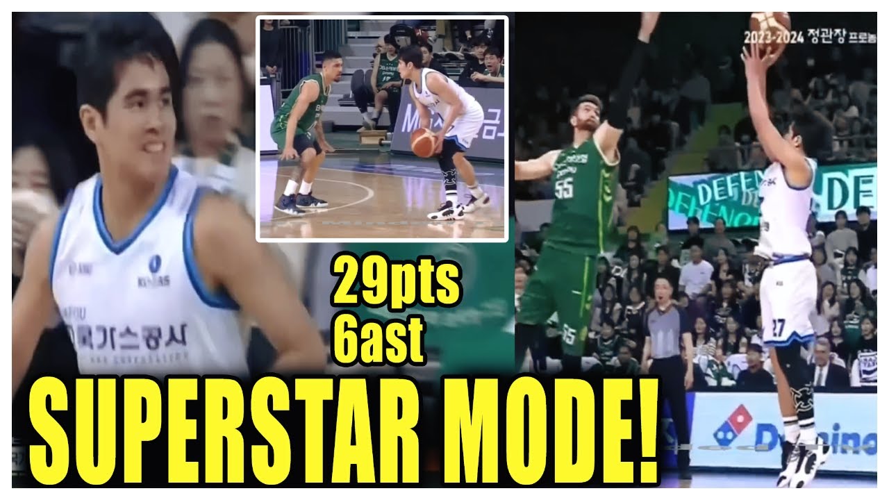 SJ Belangel SUPERSTAR MODE! UNSTOPPABLE with 29pts Daegu Pegasus vs Wonju DB Promi  Highlights