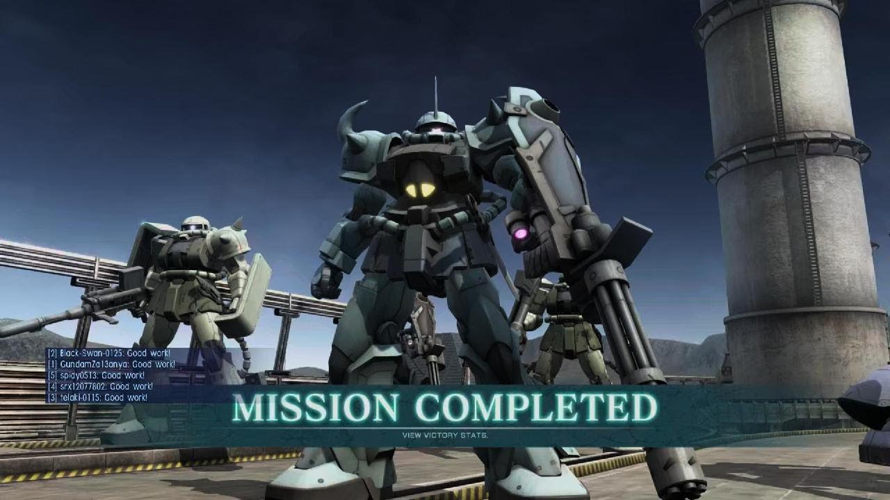 GBO2 - The Shuddering Mountain, Gouf Custom gameplay.
