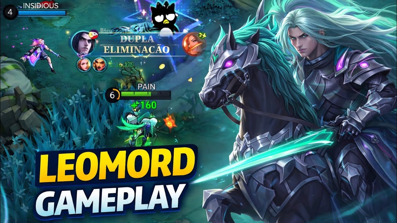 🎠 QUANDO O LEOMORD PEGA VANTAGEM O JOGO ACABA 🔥 | LEOMORD GAMEPLAY - MOBILE LEGENDS 