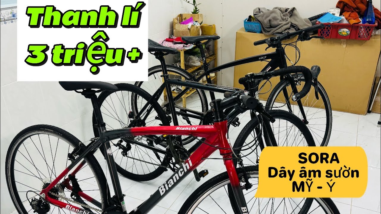 Xe đạp NHẬT BÃI BIANCHI dây âm , MAsERaTI , FUJI CLASSIC siêu đẹp