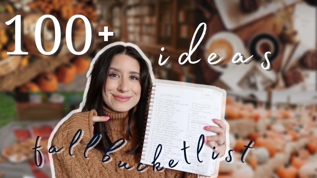 THE ULTIMATE FALL BUCKET LIST WITH 100+ IDEAS// FALL 2021