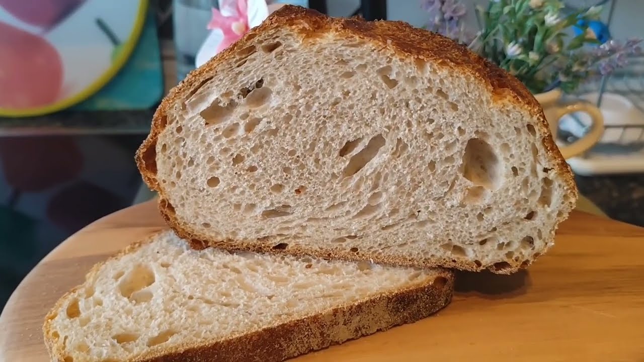 449.🍞 Хлеб на ЗАКВАСКЕ. 100% Dinkelmehl (полба)